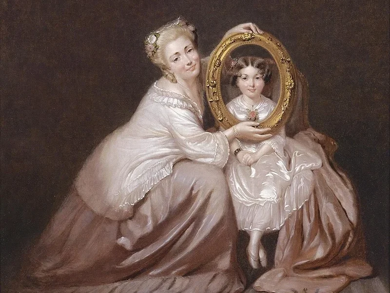 1852-Franz Persoglia - La bella bambina